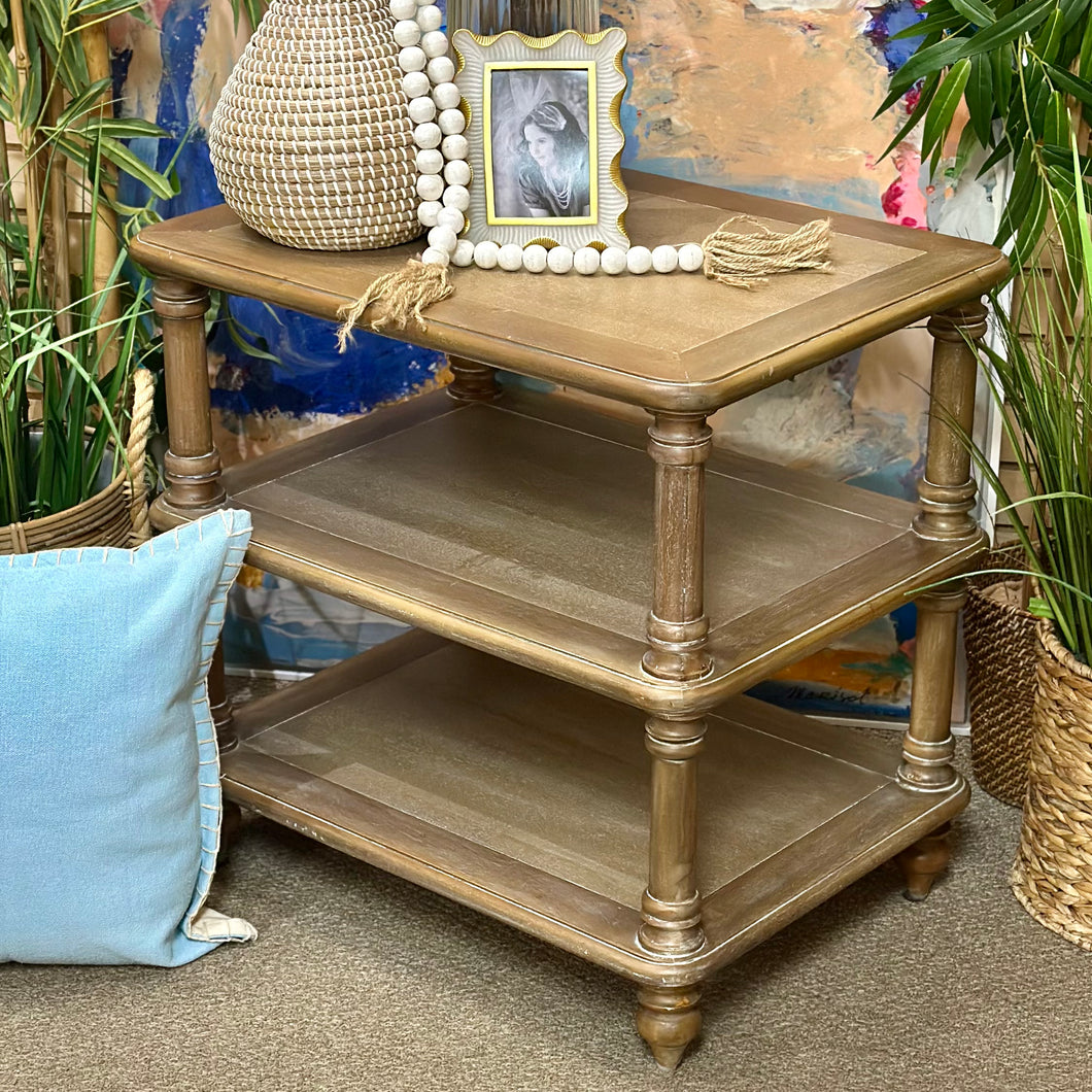 Three Tier Side Table