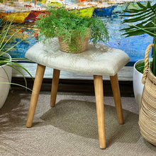 Load image into Gallery viewer, Petite Grey Modern Stool
