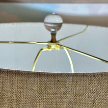 Load image into Gallery viewer, &#39;Silence&#39; Ivory/Taupe Lamp
