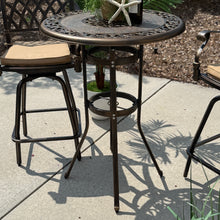 Load image into Gallery viewer, 3PC Bronze Metal Bistro Set
