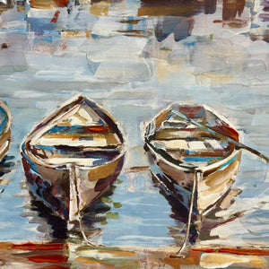 Canoe Canvas Art