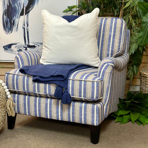 Pier 1 Striped Chair