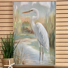 Load image into Gallery viewer, White Crane In Marsh
