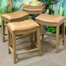 Load image into Gallery viewer, Caramel Counter Stool

