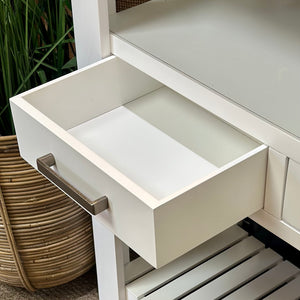 4DRW White Console