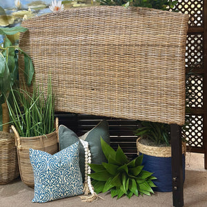 Full Wicker Headboard