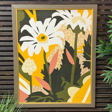 Load image into Gallery viewer, Golden Floral Art

