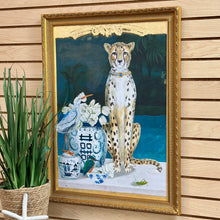 Load image into Gallery viewer, Cheetah W/Urn Art
