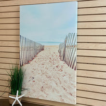 Load image into Gallery viewer, Beach Pathway Canvas Art
