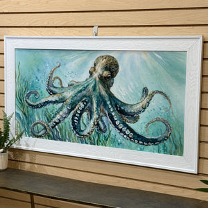 Aqua Octopus Giclee Art