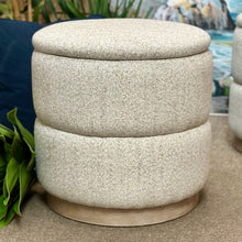 Load image into Gallery viewer, Storage Ottoman W/Tray
