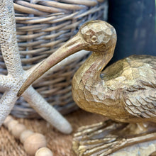 Load image into Gallery viewer, Gold Crane Decor
