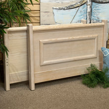 Load image into Gallery viewer, Twin Natural Wood Trundle Bed
