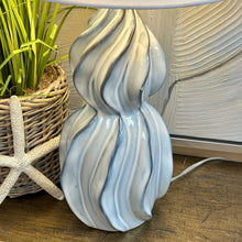 Load image into Gallery viewer, Blue Wavy Lamp
