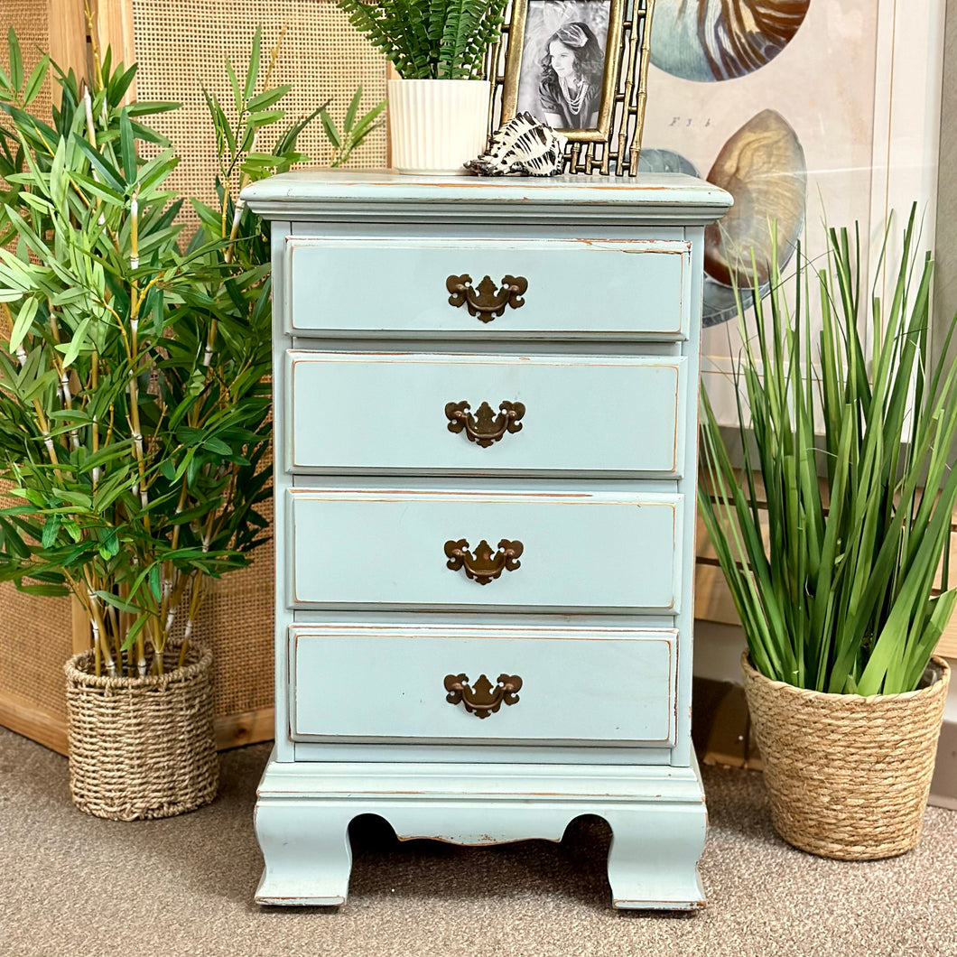 4DRW Light Aqua End Table