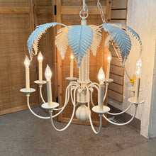 Load image into Gallery viewer, 8 Light Palm Leaf Chandelier
