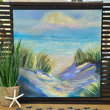 Load image into Gallery viewer, Textured Dune Path Art
