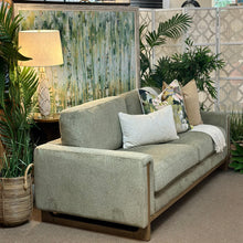 Load image into Gallery viewer, Green Textured Sofa
