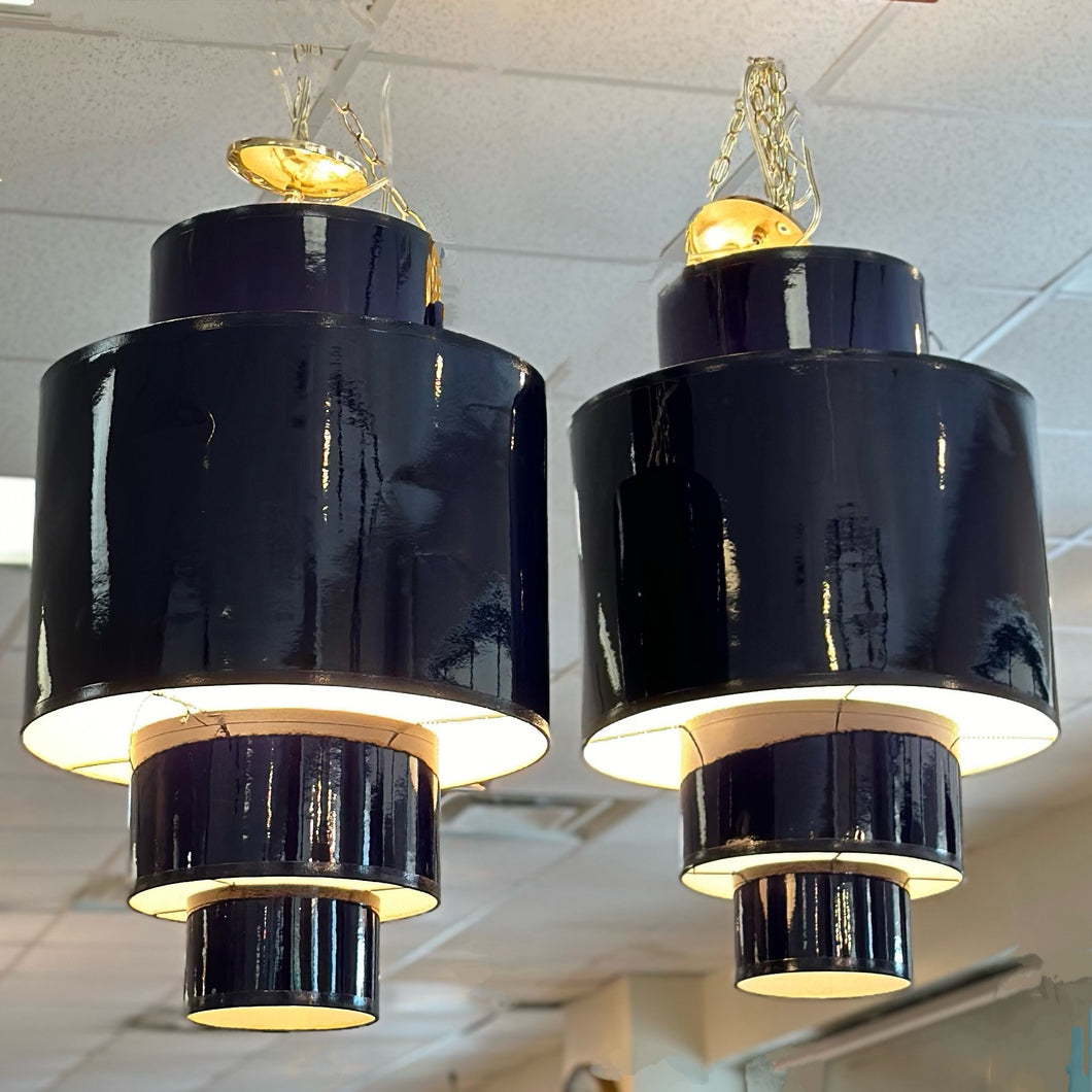 Couture Lamps Navy Chandelier