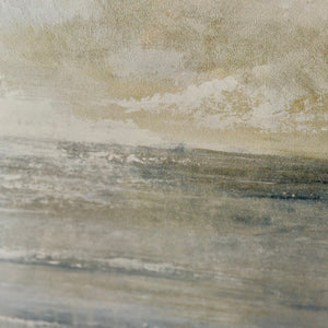 Serene Ocean Framed in White