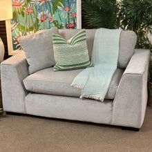 Load image into Gallery viewer, Grey/Silver Chair &amp; Half

