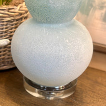 Load image into Gallery viewer, Frosted Blue Gourd Lamp
