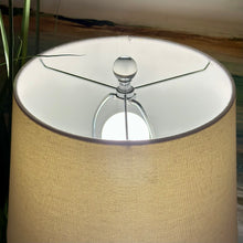 Load image into Gallery viewer, Navy Geometric Lamp
