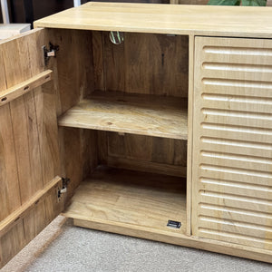 4DR Natural Wood Cabinet