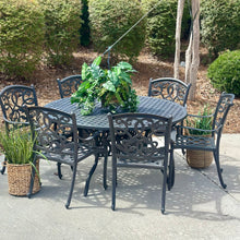Load image into Gallery viewer, 7PC Metal Outdoor Dining Set
