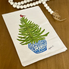 Load image into Gallery viewer, Cardinal Tree Topper Towel
