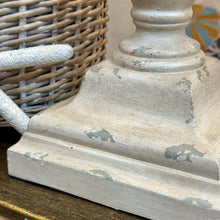 Load image into Gallery viewer, Weathered Sage/Cream Lamp
