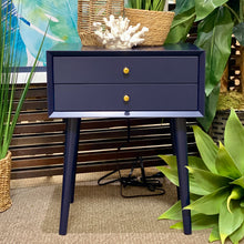 Load image into Gallery viewer, &#39;Canterbury&#39; Blue Side Table
