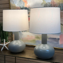 Load image into Gallery viewer, Grey Ceramic Lamp
