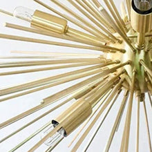 Load image into Gallery viewer, Bronze Sputnik Chandelier
