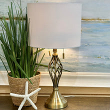 Load image into Gallery viewer, Gold Table Lamp
