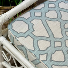Load image into Gallery viewer, Vintage Trellis Rattan Dining Chair
