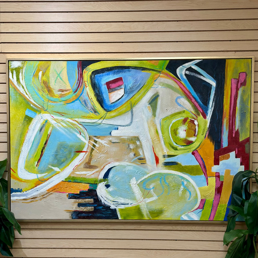 LG Love Hand Painted Abstract