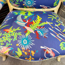 Load image into Gallery viewer, Ornate Fish Chair W/Ottoman
