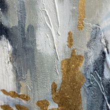 Load image into Gallery viewer, Grey/Gold Abstract
