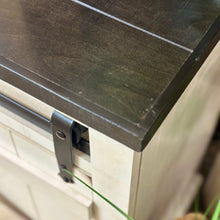 Load image into Gallery viewer, Two Tone Sliding Door Cabinet
