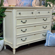 Load image into Gallery viewer, Stanley Ivory Dresser W/Mirror
