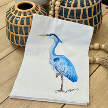 Load image into Gallery viewer, Blue Heron Towel
