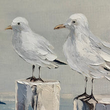 Load image into Gallery viewer, Three Pirtched Seagulls Art
