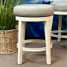 Load image into Gallery viewer, Set/2 Dove Swivel Stools
