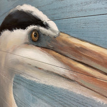 Load image into Gallery viewer, Heron On Wood
