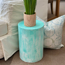 Load image into Gallery viewer, Aqua Drum Table
