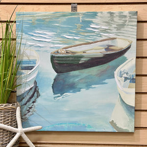Sm Boat On Canvas Art