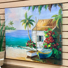 Load image into Gallery viewer, Tropical Cottage Canvas
