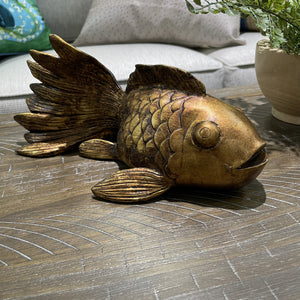 Golden Koi Decor