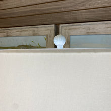 Load image into Gallery viewer, Light Blue Ribbed Table Lamp
